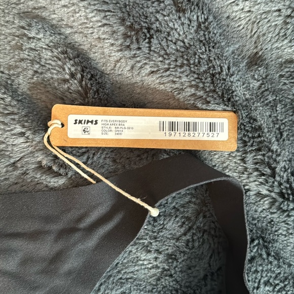 SKIMS NWT Fits Everybody High Apex Plunge Bra 34DD Onyx (SK0025) - Picture 4 of 4